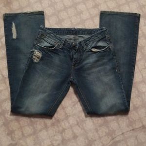 mavi distressed Flared Jeans size 27/33